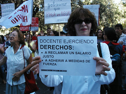Rosario, Argentina, Marzo 2005. Foto Ernesto Torres